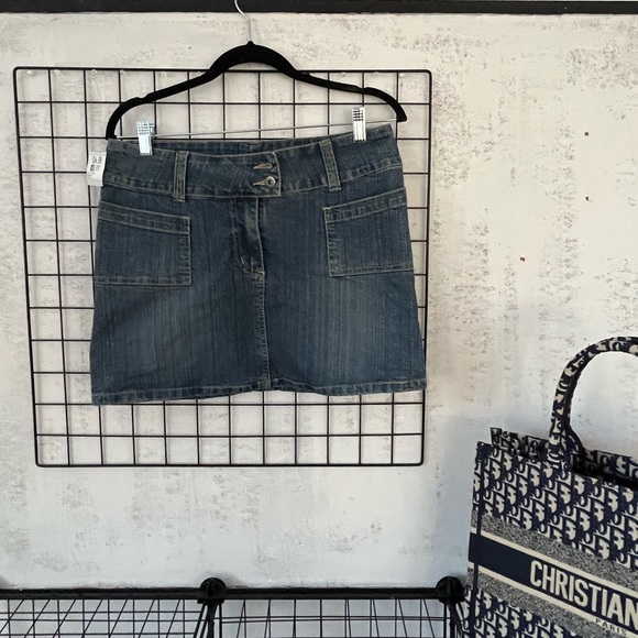 Vintage Mini Denim Skirt - Picture 4 of 4